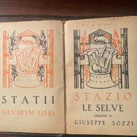 Stazio Le Selve traduzione Giuseppe Sozzi 1929