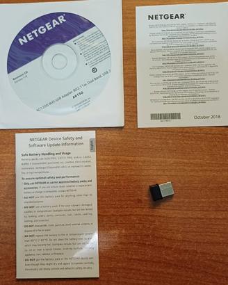 Netgear Adattatore WiFi USB 2.0 AC1200 (A6150)