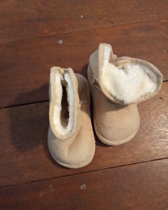 stivaletti h and m numero 23 beige