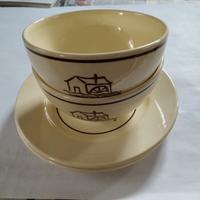 Mulino Bianco n. 2 set piatto e tazza 1984