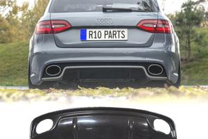 DIFFUSORE AUDI A4 B8 S4 11-15 LOOK RS4
