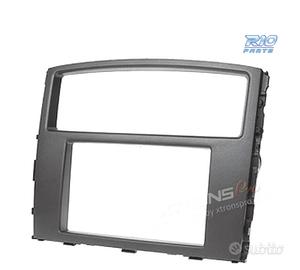 CORNICE NERA RADIO 2-DIN PER MITSUBISHI