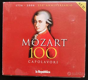 6 CD con i CAPOLAVORI di MOZART