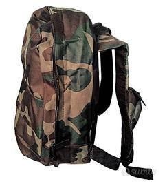 Zaino Mimetico Militare cm 40 x 32 con tasca integ