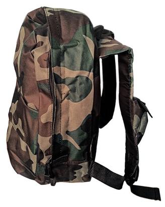 Zaino Mimetico Militare cm 40 x 32 con tasca integ
