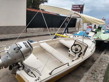 Barca 4.20 metri motore Honda 20cv