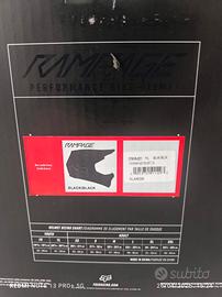Casco Fox rampage nero taglia YL 