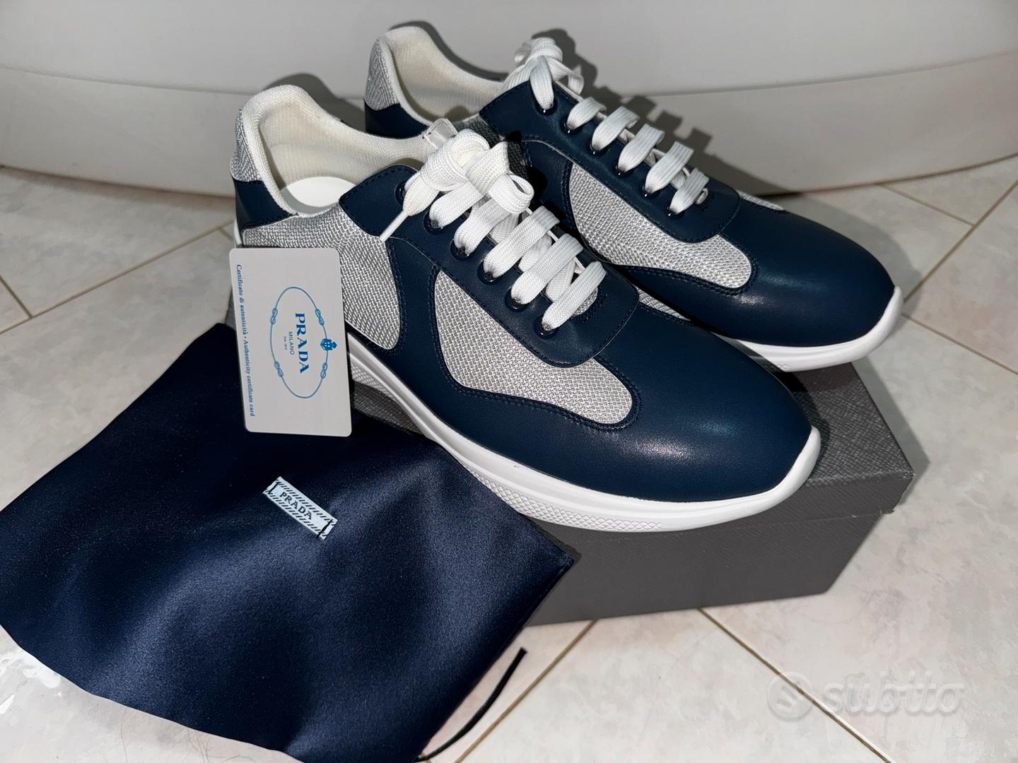 Prada scarpe da barca 46 America's Cup Abbigliamento e Accessori