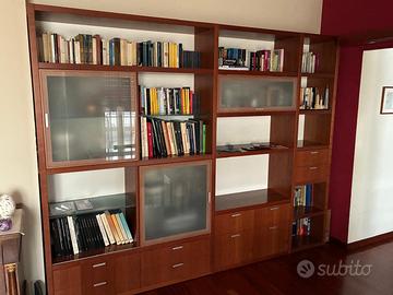 Libreria in ciliegio