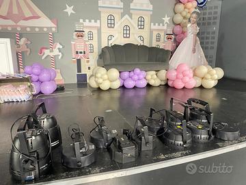 8 Luce Parled dmx