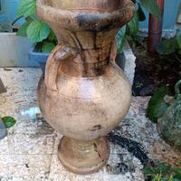 Anfora decorativa in terracotta cerata AFFAR3