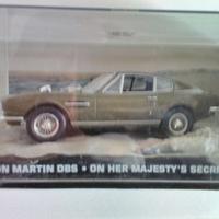 3 Modellini film 007 del 1969