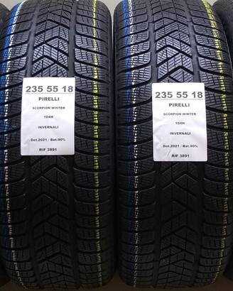 4 GOMME 235 55 18 PIRELLI INV RIF3891