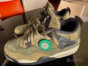 NIKE Air Jordan 4 Retro Olive USA 10 - EUR 44