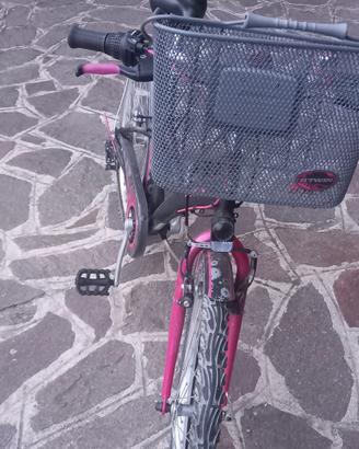 bicicletta 24" btwin + bici bimbo