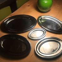 Piatti da portata pietanze in acciaio Inox 18/10 