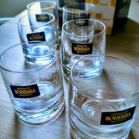 Set bicchierini bohemia crystalite 6 pz
