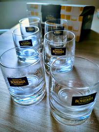 Set bicchierini bohemia crystalite 6 pz
