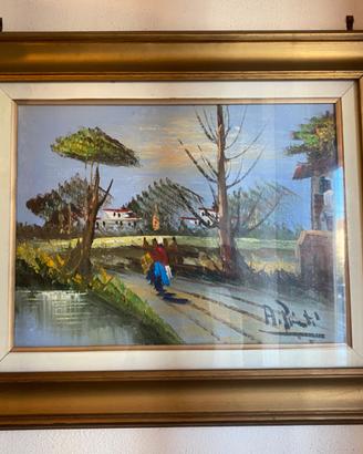 Quadro paesaggio A. Pironti