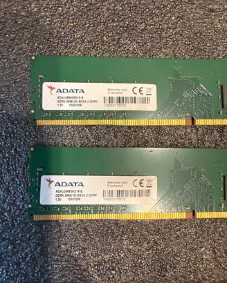 RAM ADATA 16GB (2x8GB) DDR4 2666MHz PC Desktop