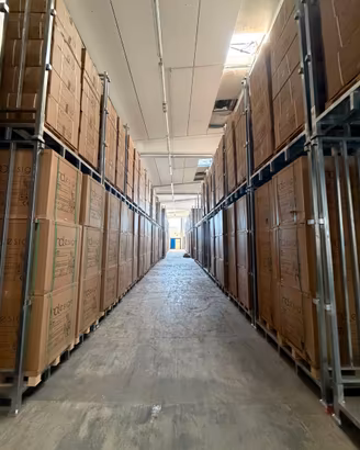Scaffali mobili sovrapponibili zincati