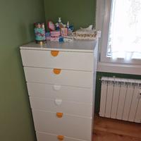 Cassettiera (6 cassetti) IKEA bianca 