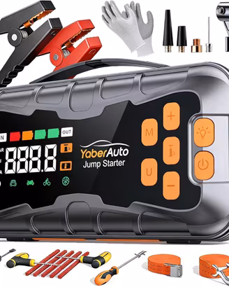 Booster Avviatore Emergenza Starter Batteria 16-In