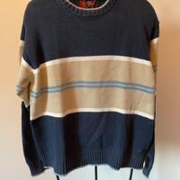Maglione Brooksfield a righe taglia M
