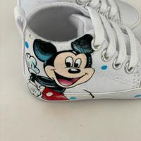 Scarpe Baby dipinte  a mano