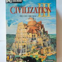 Sid Meier's Civilization III (3) - Pc Cd Rom - ita
