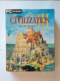 Sid Meier's Civilization III (3) - Pc Cd Rom - ita