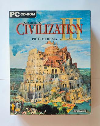 Sid Meier's Civilization III (3) - Pc Cd Rom - ita