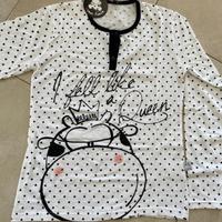 Pigiama Crazy Farm primavera taglia S