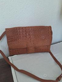 Borsa Vintage Enrico Coveri in vera pelle