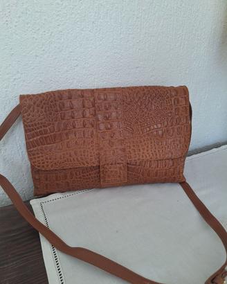 Borsa Vintage Enrico Coveri in vera pelle