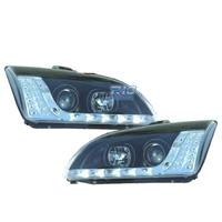 FARI FORD FOCUS 04-08 LUCE DIURNA + FRECCIA LED SF