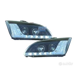 FARI FORD FOCUS 04-08 LUCE DIURNA + FRECCIA LED SF