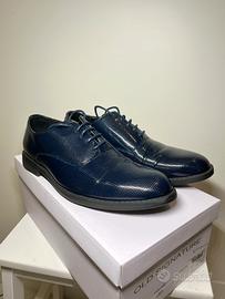 Scarpe eleganti uomo blu lucido n. 42