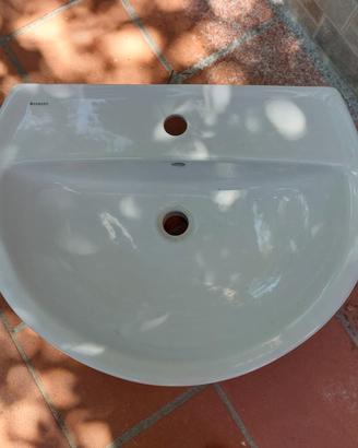 lavandino geberit bagno bianco  sospeso