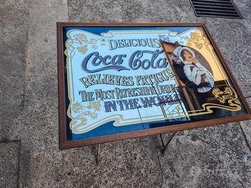 Quadro a specchio coca cola