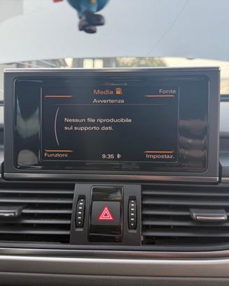 navigatore/multifunzione audi a6 c7 2012