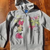 felpa con cappuccio Disney 5 anni