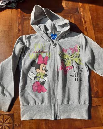 felpa con cappuccio Disney 5 anni