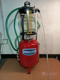 Aspiraolio pneumatico con vaso visualizzatore