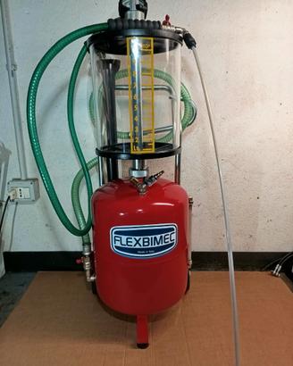 Aspiraolio pneumatico con vaso visualizzatore