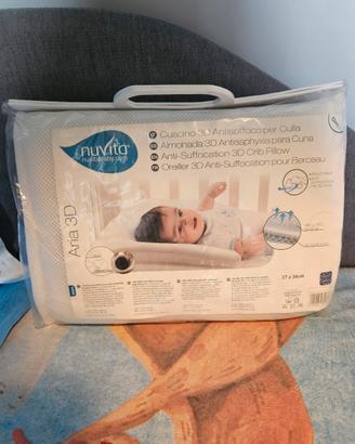 neonat/bambin cuscin antisoffoco 3D nuvita nuovo!!