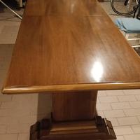 Tavolo allungabile legno noce