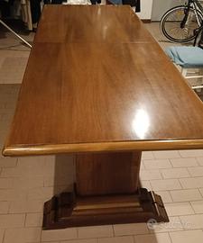 Tavolo allungabile legno noce