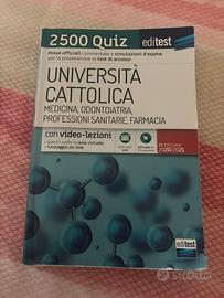 Editest libro per test universita cattolica / medi