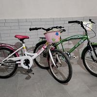 biciclette 20 mtb bambino bambina 